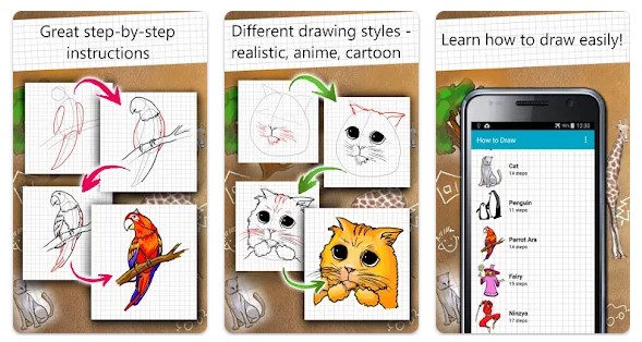 تطبيقات تعلم الرسم